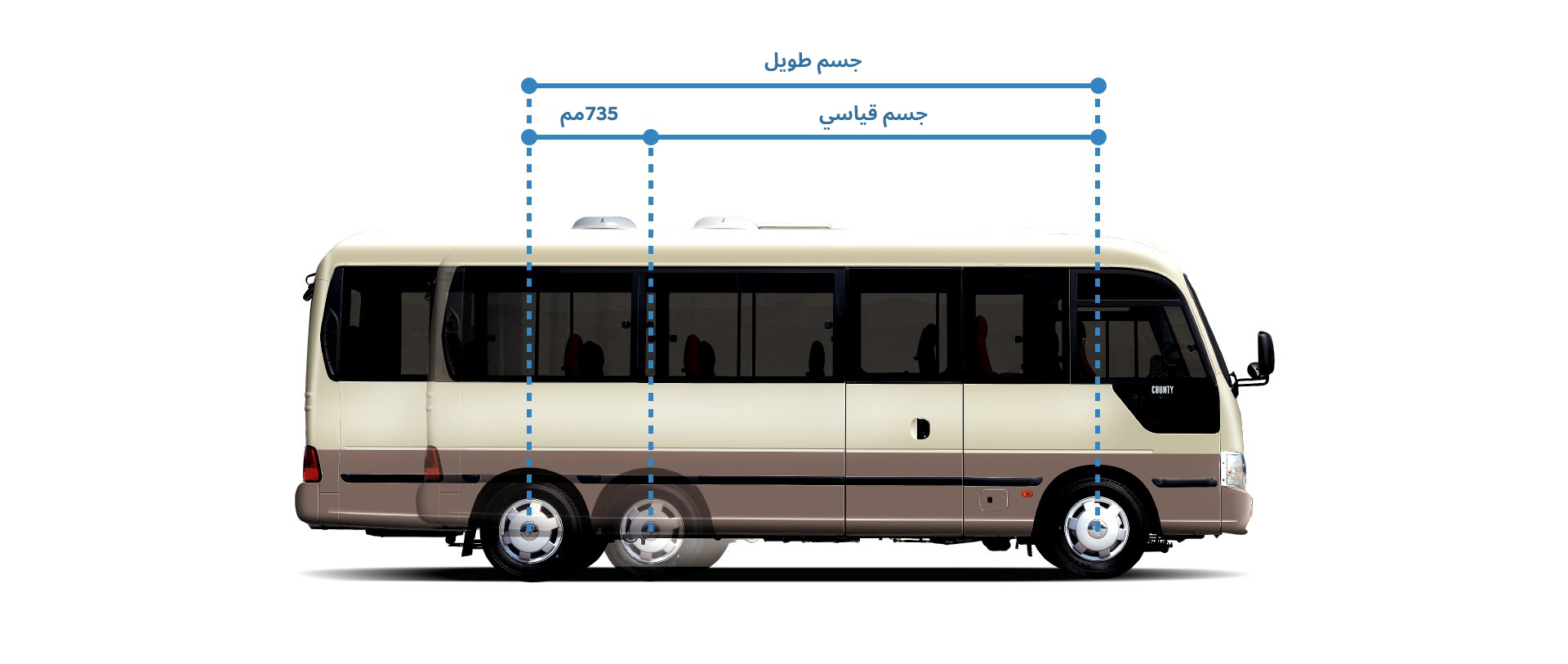 جسم طويل , جسم قياسي