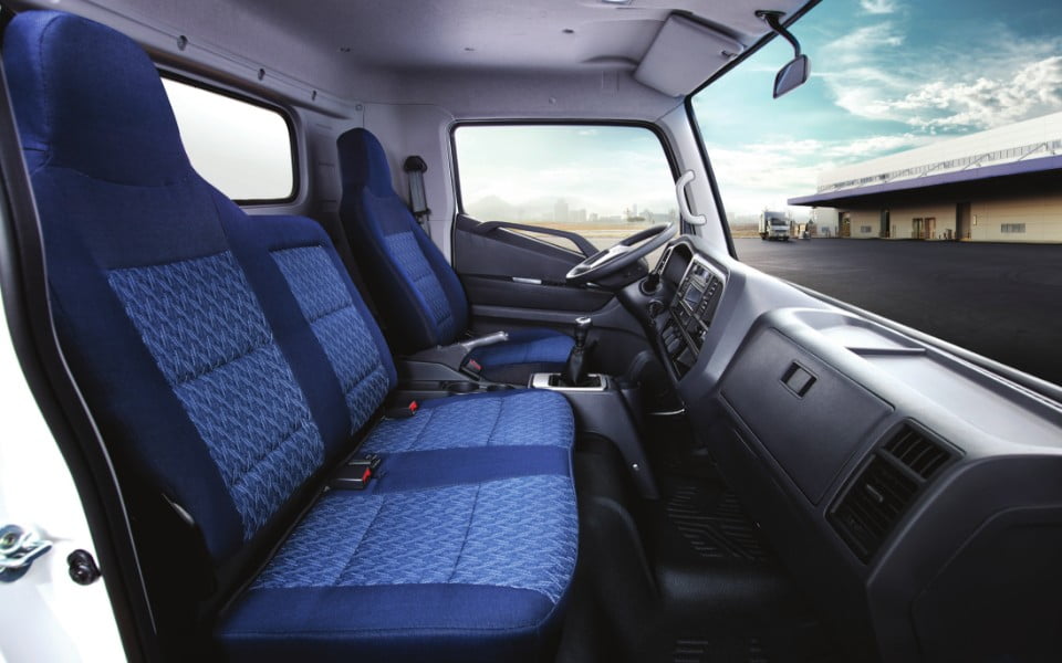 Large comfortable seats