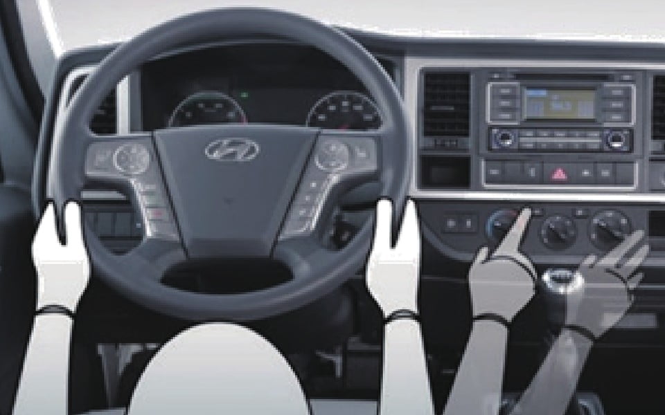 Spacious and Comfortable Cab Layout