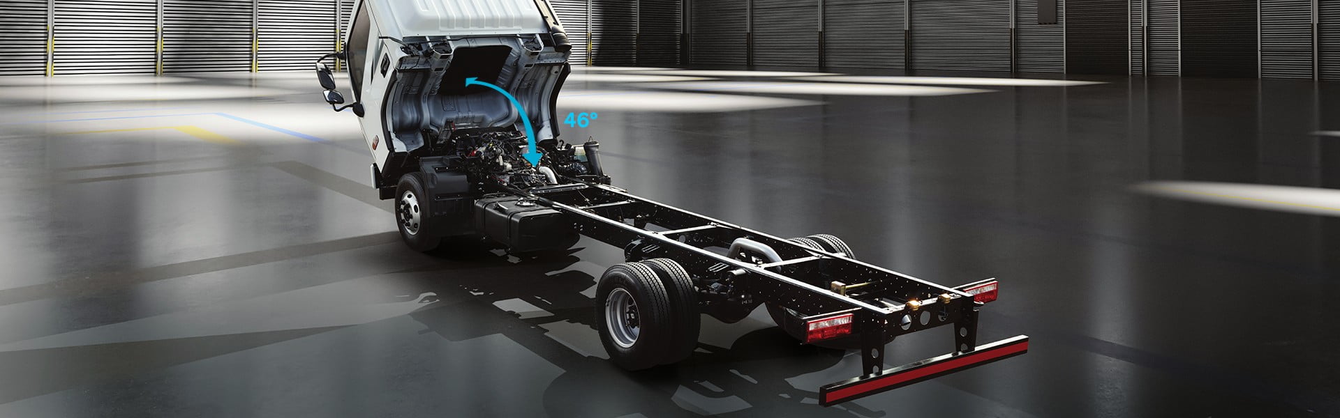 Wider Cab Tilting Angle