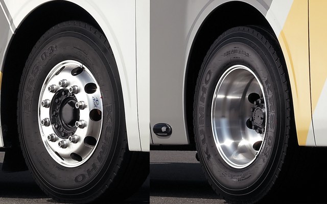 Front / Rear aluminum wheel