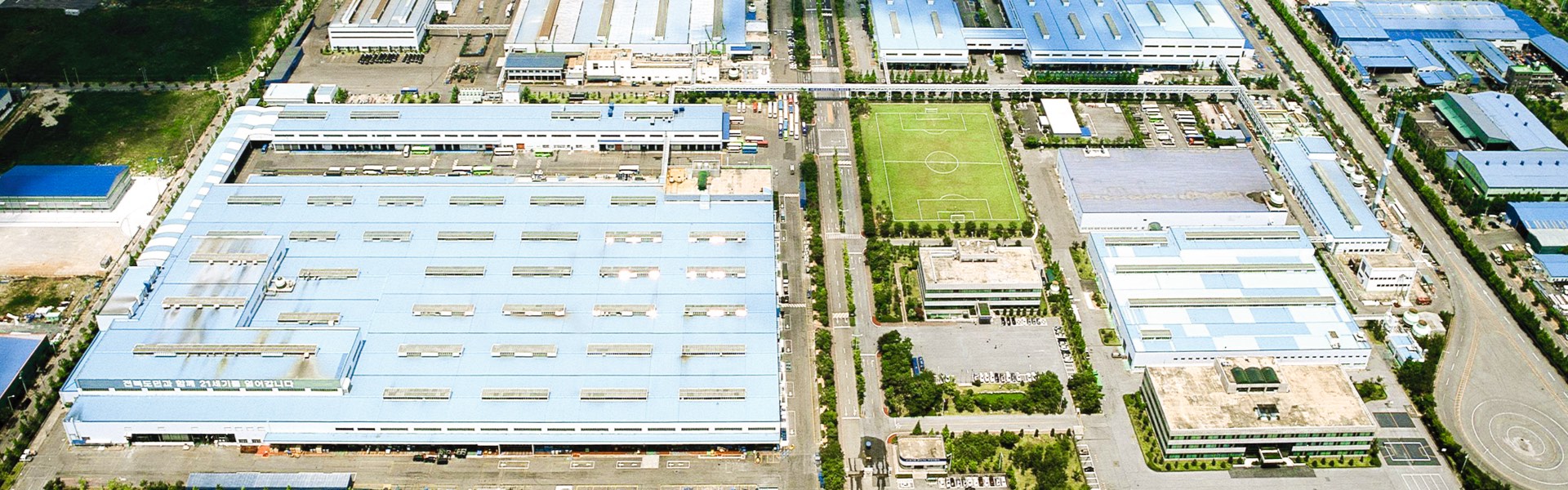 Vista completa de la planta de Jeonju