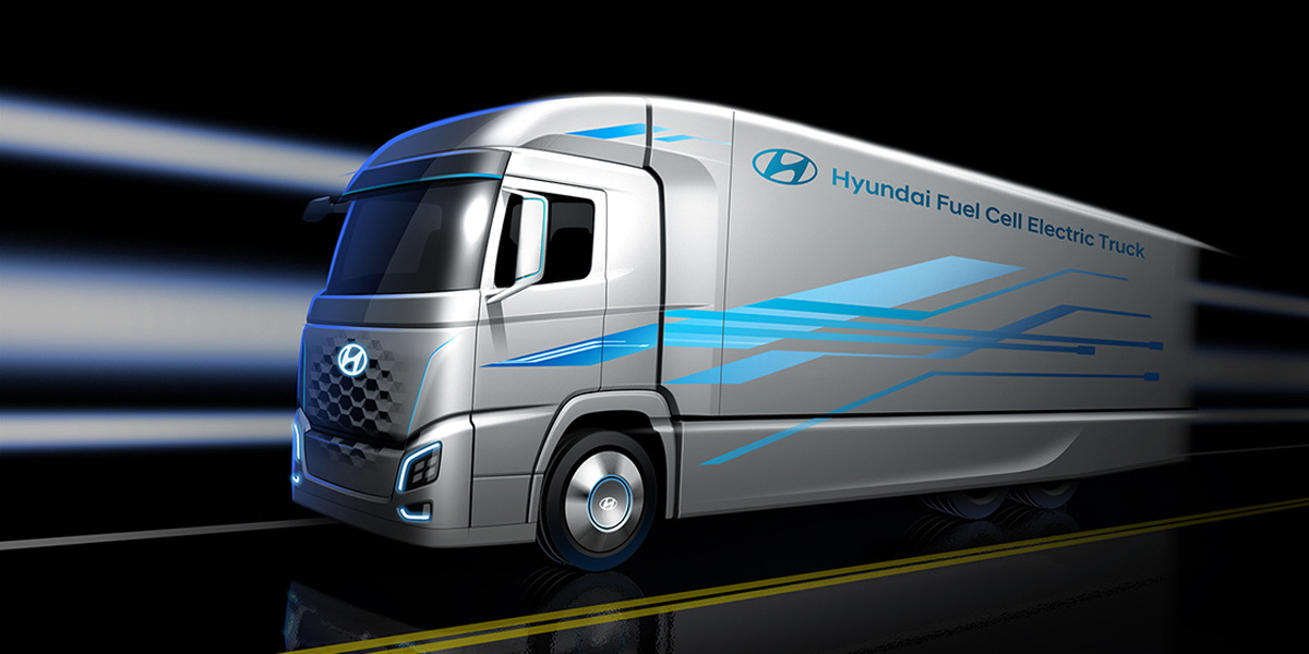 Hyundai Motor Presents First Look at New Truck with a Fuel Cell Powertrain