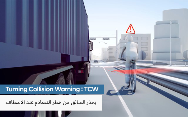Turning Collision Warning : TCW
