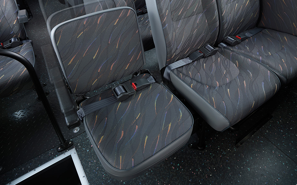 Height Adjustable Folding Assist Seats