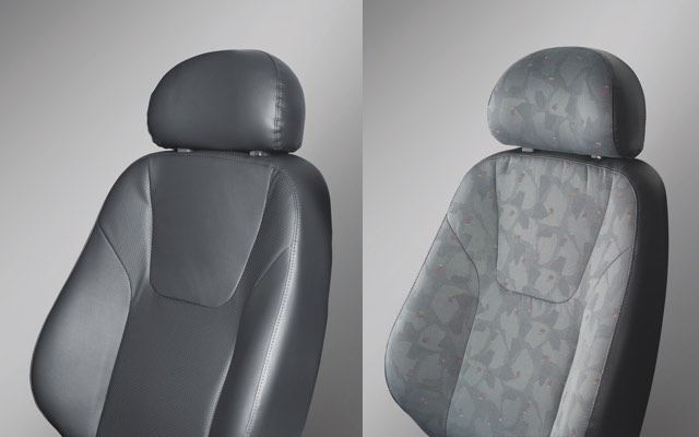Artificial Leather & Cloth Seat 