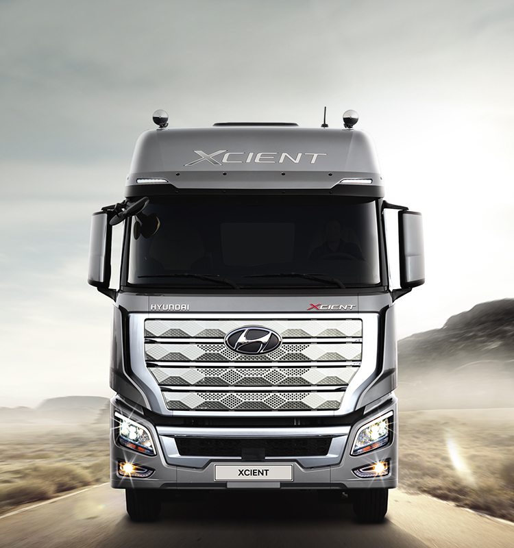 Hyundai Xcient | Trucks, Big trucks, Big rig trucks