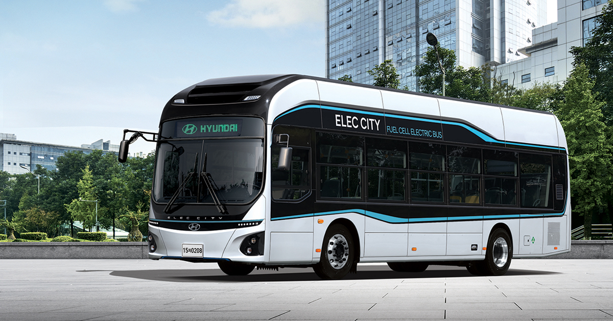 现代氢能气车 Elec City Fuel Cell 现代氢燃料卡车 巴士