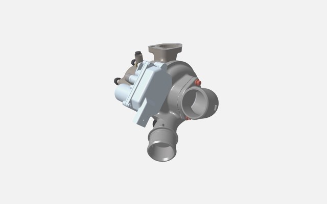 Electronically controlled turbocharger
