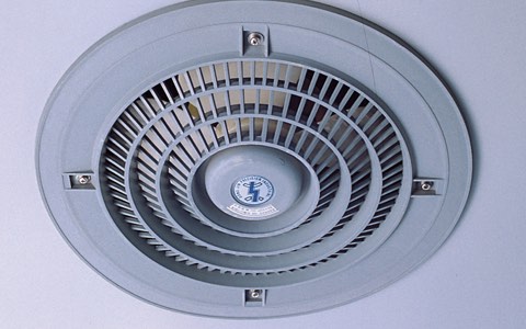 Fan-type ventilator (Opt.)